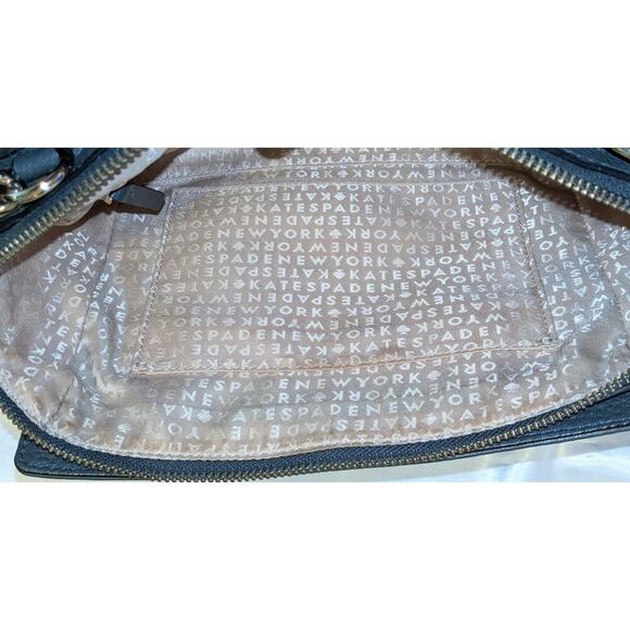 Kate Spade New York Baxter Street Blue Sevilla Leather Crossbody Shoulder Bag - Picture 15 of 16